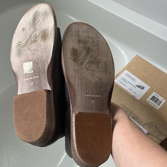 FREE PEOPLE Sandal Mont Blanc Dark Grey size 37 - Picture 5 of 5